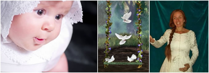 Christening - Naming Ceremony Singer, Stroud, Gloucestershire